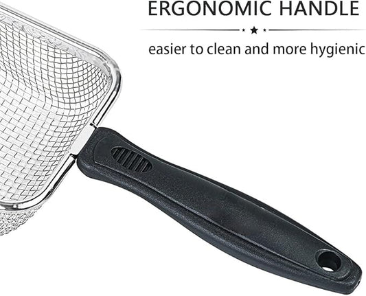 Cat Litter Scoop,Kitty Litter Scoop with Stainless Steel Mesh, 2.8mm Hole Scoop for Cat Litter,Chicken Coop Sand, Beach Sand