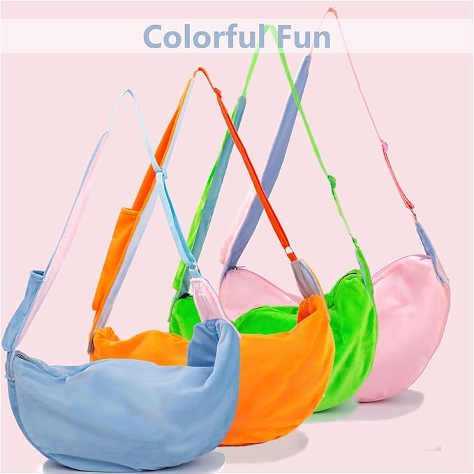 Dog Sling Carrier for Small Dogs, Hands-Free Puppy Carrier for Pet 0-15 lbs, Lightweight Cuddler Pouch, Comfortable Fleece Slings for Small Animal (Pink)