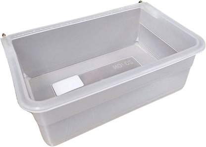 Chicken Cage Cup, 27oz - for Water, Treat, Feed and More - Small Feeder and Waterer Dish for Duck, Baby Chick, Pigeon, Quail, Gamefoul, Parakeet - Poultry Accessories for Bird Cages, White