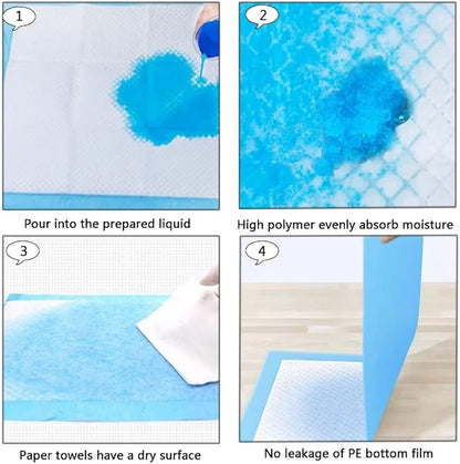 Extra Large Puppy Pads,36"x36" Pee Pads for Dogs,100 Count Training Dog Pee Pads Absorbent & Leak-Proof &Quick Dry,Disposable Pet Potty Pads for House Training Dogs Cats, Rabbits.
