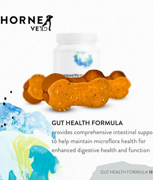 ThorneVET Gut Health Formula – Gastrointestinal Support for Dogs, Cats & Horses, 180 Soft Chews