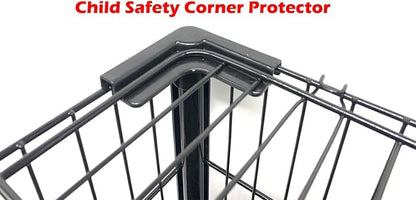 Large 5-Level In/Outdoor Small Animal Pet Cage for Guinea Pig Ferret Squirrel Chinchilla Cat Playpen Rabbit Hutch with Solid Platform Ramp Leakproof Litter Easy Clean 2-Inch Deep Tray Lockable Casters