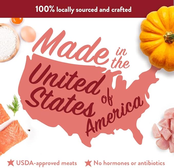 Human-Grade Mixed Variety Pack Wet Cat Food Pouch — Moist, Soft Cat Food Mixer, Topper, and Rotational Meal (6 Chicken, 6 Salmon) by Portland Pet Food Company