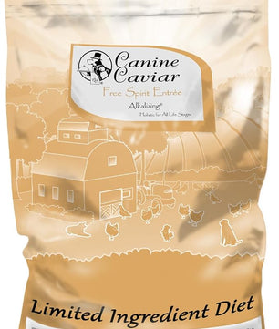 Canine Caviar - Free Spirit: Chicken & Pearl Millet Alkaline Dry Dog Food, Limited Ingredients, Gluten-Free, Based on Science & Research, Veterinary Alternative Diet (22 Pound Bag)