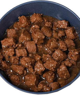 Amazon Basics Wet Dog Food Variety Pack, Country Stew Flavor and Cuts in Gravy with Beef, Made with Natural Ingredients, 13.2oz Cans (Pack of 12)