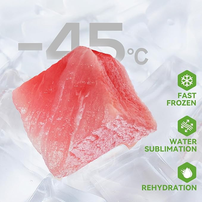 OPET Freeze Dried Cat & Dog Treats,Single Ingredient High Protein Grain Free Crunchy Cat Treats，Healthy Training Treats(6.36oz)