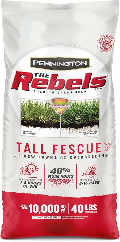 Pennington The Rebels Tall Fescue Grass Seed Mix 40 lb