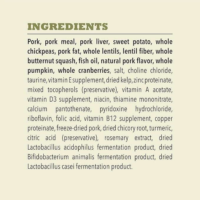 ACANA Singles Limited Ingredient Grain Free High Protein Dry Dog Food Pork & Squash Recipe 4.5lb Bag