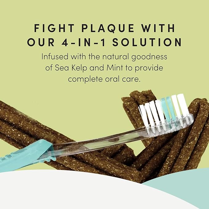 Crumps' Naturals Plaque Busters Advanced - Double Fresh Dental Sticks 9.5oz