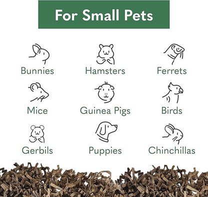 Eco Bedding 99% Dust-Free Paper Bedding for Small Pets and Birds, Eco Natural, 4.5L - Safe, Clean, Ideal Nesting & Burrowing Material for Comfort