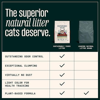 Cat Litter, Mixed-Grain Formula 10 lbs