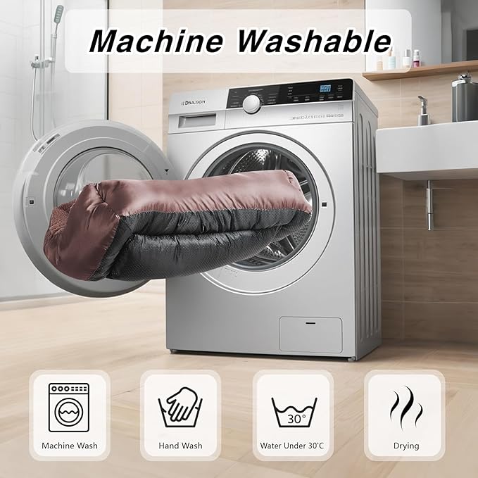 XL Dog Bed, Rectangle Soft Calming Pet Bed Large Washable Dog Couch, Warm Comfortable, Non-Slip Bottom, Brown