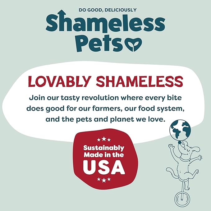 Shameless Pets Bone Broth Dog Training Treats – Soft, Natural Puppy & Dog Treats with Collagen – Healthy, Low-Calorie Training Chews for Small, Medium & Large Dogs - 8 oz (Pack of 1)