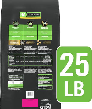 Pro Plan Veterinary Diets Purina HA Hydrolyzed Protein Dog Food Dry Chicken Flavor Formula - 25 lb. Bag