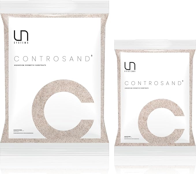 Ultum Nature Systems Controsand Bora Aquarium Sand (8L) - Freshwater Tank Substrate for Live Shrimp & Planted Aquariums