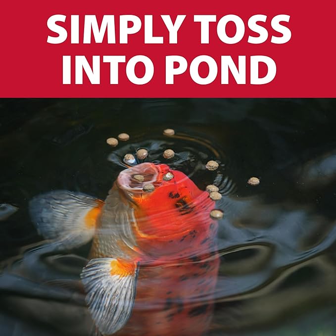 The Pond Guy Growth & Vibrance Fish Food for Show Quality Koi & Goldfish, Premium Protein Floating Pellets for Balanced Nutrition, 2 lbs