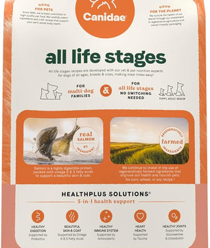 Canidae All Life Stages Real Salmon & Ancient Grains Recipe – High Protein Premium Dry Dog Food for All Ages, Breeds, and Sizes– 27 lbs.