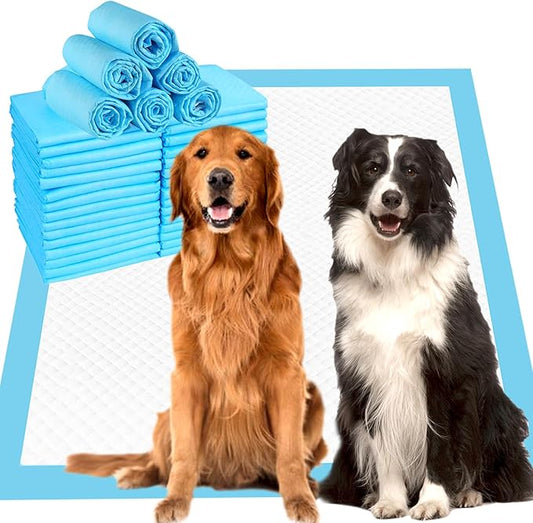 60 Count Dog Pee Pads Extra Large,36"x36"Pee Pads for Dogs Absorbent & Leak-Proof,Disposable Pet Training and Puppy Pads for Cats Dogs Rabbit
