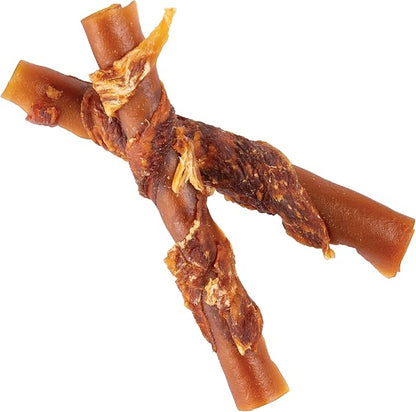 SmartBones Chicken-Wrapped Sticks, Treat Your Dog to a Rawhide-Free Chew Made with Real Chicken and Vegetables