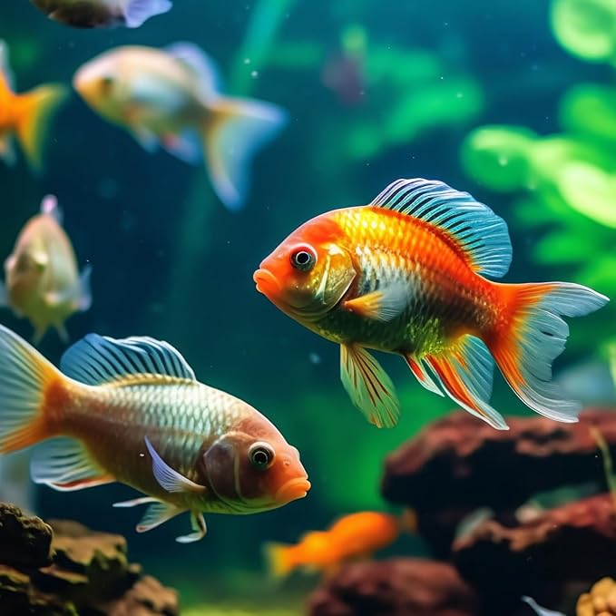 Aquarium Filter Cartridge Compatible with Tetra Whisper Bio-Bag Power Filters, Replacement Filter Cartridges for Tetra ReptoFilter Cartridges Aquariums (12 Packs, Large)