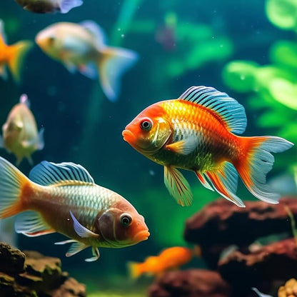 Aquarium Filter Cartridge Compatible with Tetra Whisper Bio-Bag Power Filters, Replacement Filter Cartridges for Tetra ReptoFilter Cartridges Aquariums (12 Packs, Large)