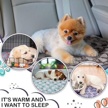 Tudomro 8 Pcs Guinea Pig Bedding Cage Liners Bulk Waterproof Blankets Small Animal Flannel Throw Bedding Absorbent Reusable Pet Pee Sleep Mat Pad Cover for Hamster Ferret (Heart,14 x 28 Inch)