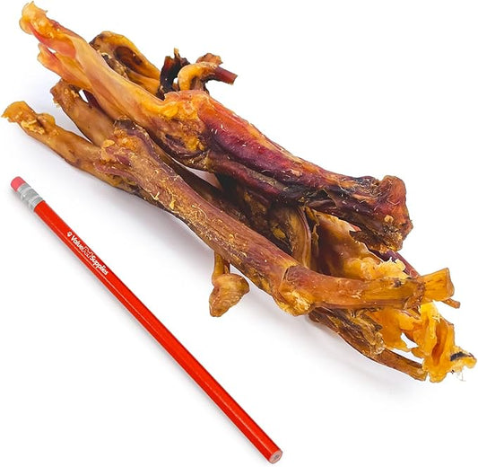 ValueBull Beef Tendons for Dogs, Varied Shapes, 5 Pounds Bulk Pack - Natural Collagen, Grass-Fed, Single Ingredient, All Natural Dog Chews