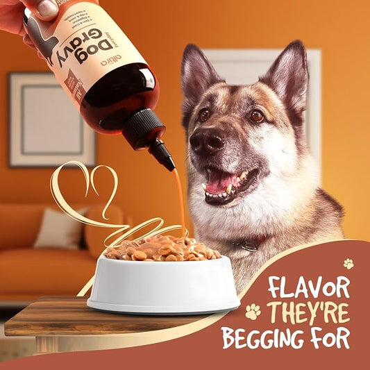 Everyday Dog Gravy – Premium Wet Dog Food Gravy Toppers for Dry Food – Tasty & Nutritious Dogs Gravy with Essential Vitamins and Supplements – Hip and Joint Supplement