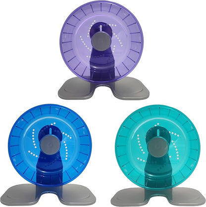Petest Hamster Exercise Wheel, Silent Spinner Hamster Running Wheels, Diameter 8.3 inch, Purple