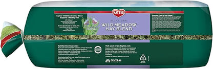 Kaytee All Natural Timothy Hay Wild Meadow Hay Blend for Guinea Pigs, Rabbits & Other Small Animals, 24 Ounce