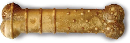 Nylabone Healthy Edibles Natural Dog Chews Long Lasting Turkey & Apple Flavor Treats for Dogs, Small/Regular (4 Count)