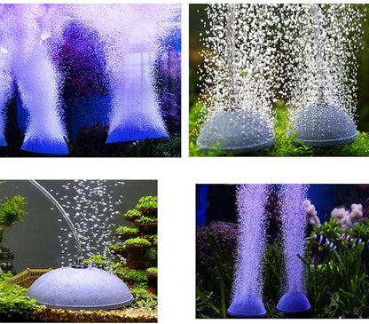 kathson Large Mineral Air Stone Bubble 5.9 Inch Ball Shape Diffuser Airstones for Aquarium, Fish Tank, Pump and Hydroponics(2 Pack)