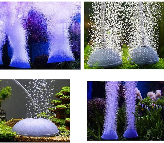 kathson Large Mineral Air Stone Bubble 5.9 Inch Ball Shape Diffuser Airstones for Aquarium, Fish Tank, Pump and Hydroponics(2 Pack)