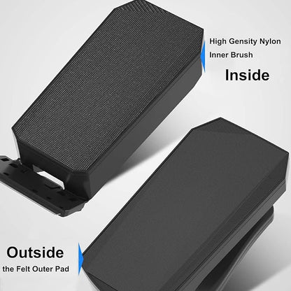 Carefree Fish Aquarium Super Powerful Magnetic Cleaner with 4 Algae Scrapers for Glass Fish Tank Magnet Brush Floating S+(Plus)