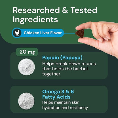 VetriScience Max Veterinary Strength Calm & Confident Chews - Stress Supplement for Pets - Supports Brain Function for Cats & Dogs - with Lemon Balm Extract, L-Theanine, Thiamine & More - 45 Count