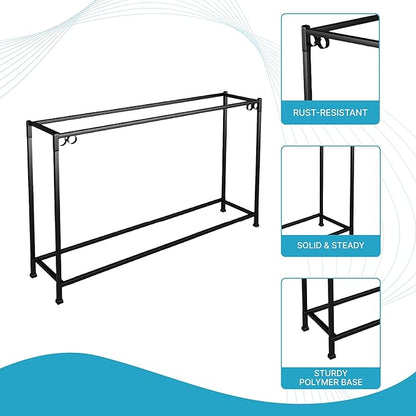55 Gallon Double Aquarium Stand (2 Stands in 1), Fish Tank Stand, Bird Cage Stand, 50.5" W x 32" H x 13" D