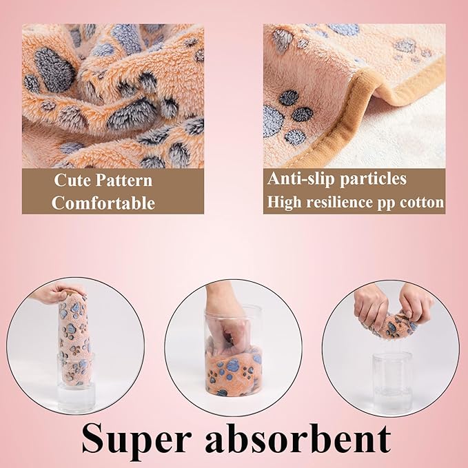 Grddaef 4Pcs Inch Guinea Pig Blanket, 30X20 Bunny Washable & Plush Flannel Sleeping Mats Pad Rabbit Bedding Cage Liners for Hamster Guinea Pig Chinchilla Hedgehog Ferret Small Animal