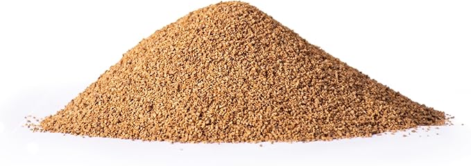Galápagos (05074) Walnut Bedding Natural Crushed Walnut Shell Substrate - Ideal for Bearded Dragons, Reptiles, Birds, & Terrariums - Absorbent & Easy-to-Clean Reptile Bedding, 8 QT, Natural