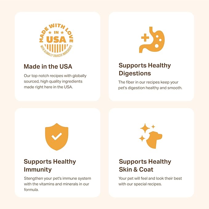 YOUR PET'S KITCHEN Wet Dog Food, Chicken Pot Pie Recipe - 13.2 oz Cans (Pack of 6), Made in The USA with Real Chicken