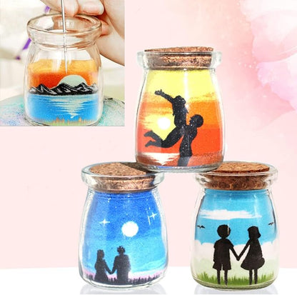 HappyFiller Fine White Sand Art Craft Unity Sand for Wedding Ceremony,Crafts,Home Decoration,Ritual Sand,Vase Filler,Meditation Gifts,Zen Garden,5 LB