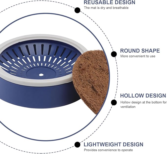 2 Sets Pigeon Nest Egg Nest Pigeon Breeding Nest Dove Mat Pigeon Nest Supply Birds Cages Parakeet Bird Cage White Plastic Eggs Bird Nest Hut Bird Liner Egg Bowl Homing Pigeon Coir