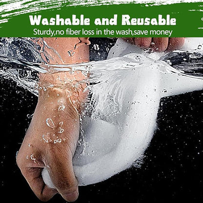 Aquarium Filter Floss 12 * 72 Inches,Dual Density Aquarium Filter Pad,Pond Filter Pad,Filter Media for Crystal Clear Water,Safe for Fish/Reef/Turtles