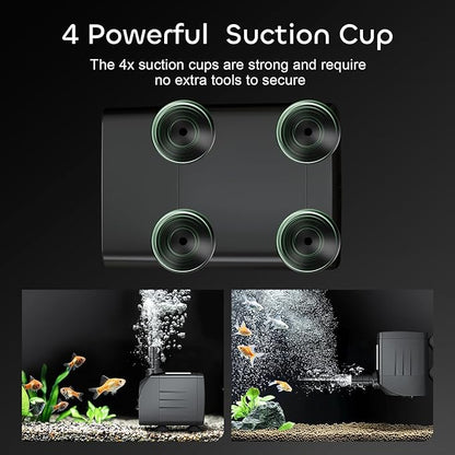 GROWNEER 550GPH Submersible Pump 30W Fountain Water Pump, 2000L/H, with 7.2ft High Lift, 3 Nozzles for Aquarium, Fish Tank, Pond, Hydroponics, Statuary