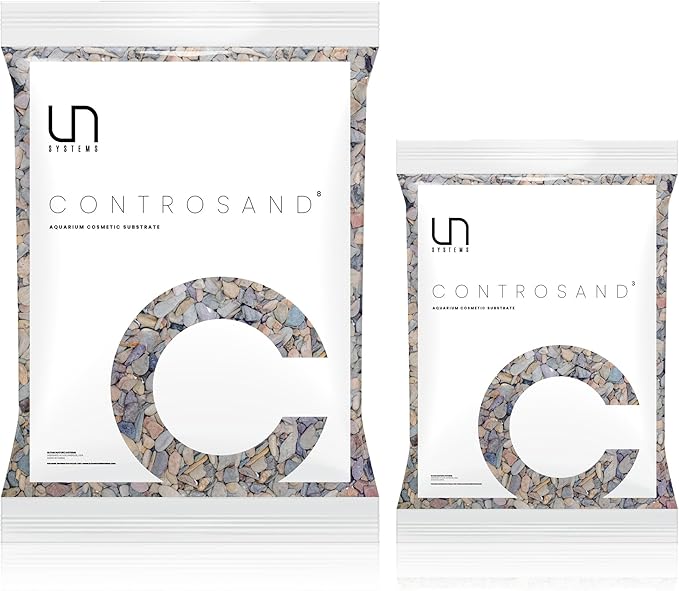 Ultum Nature Systems Controsand Sequoia Gravel (8L) - Small Pebbles for Fish Tank - Planted Aquarium Rocks - Fish Tank Substrate - Aquarium Pebbles - Versatile Fish Tank Stones