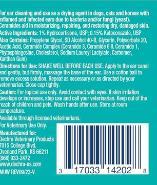 Otic Cleanser for Dogs, Cats and Horses, 2 oz