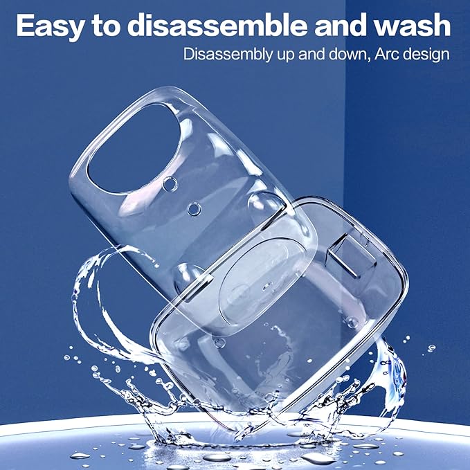 Hamster Bathtub,Hamster Bathroom,Small Animal Habitat Décor,Sand Bath Container Transparent Beds,Hamster Bed,Ice Bathtub,Sleep Pad Nest,Sand Bath Box for Cage Accessories（M）