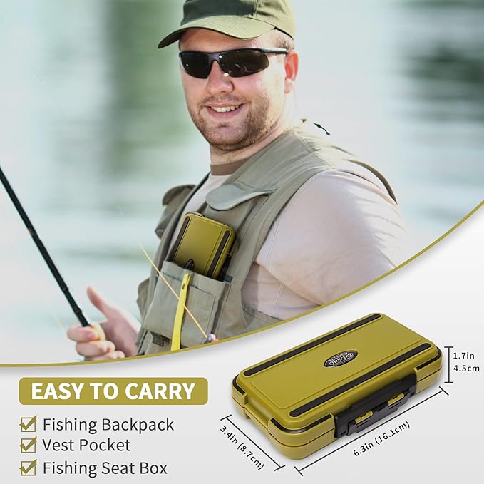 TRUSCEND Widely Used Fishing Tackle & Accessories Kit, Fishing Tackle Box with Tackle Included, Fishing Sinker Weight Hook Swivels Snap Leader Lures, Giftable Beginner Fishing Lures/Gear Set