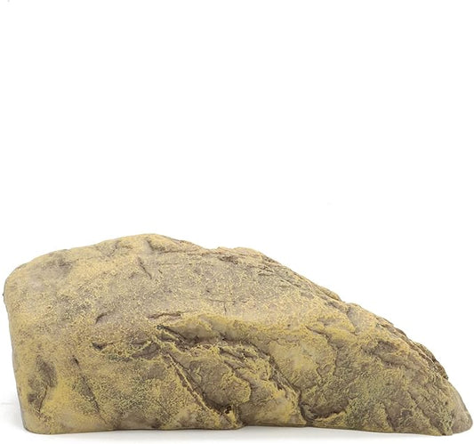 JIHAQUA Reptile Rock Reptile Hide Cave Hideout Terrarium Habitat Decor Ornament Shelter (Style A)