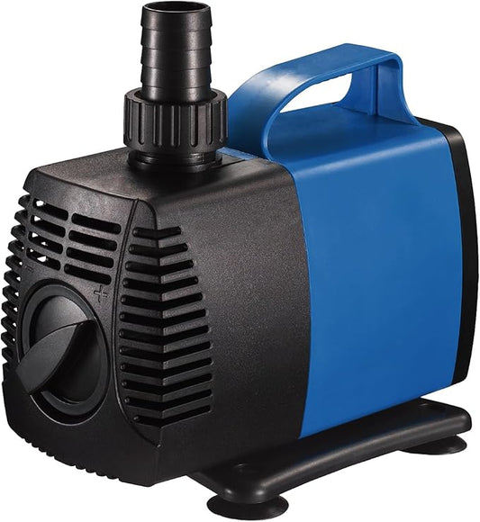 920 GPH Submersible Pump(3500L/H,35W) Ultra Quiet Adjustable Amphibious Internal External Water Pump for Pond,Aquarium,Fish Tank,Fountain,Hydroponics,Statuary,Sump Pump - 2 Pcs