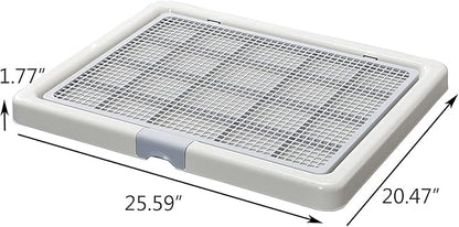 Smart Paws Corgi Potty Training Toilet,French Bulldog Training Tray,Pet Pads Holder,Dog Toilet 65X52CM